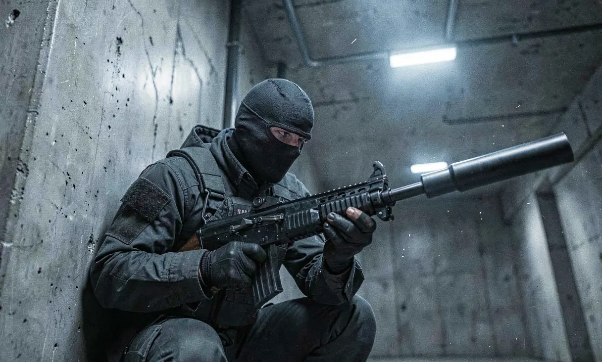 S22 Suppressed Rifle