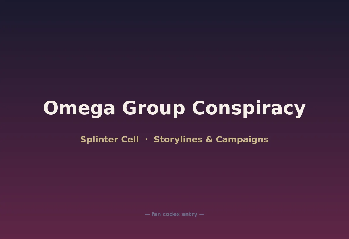 Omega Group Conspiracy