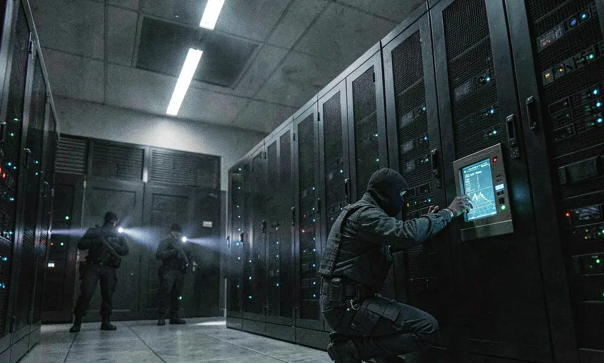 A government data processing center