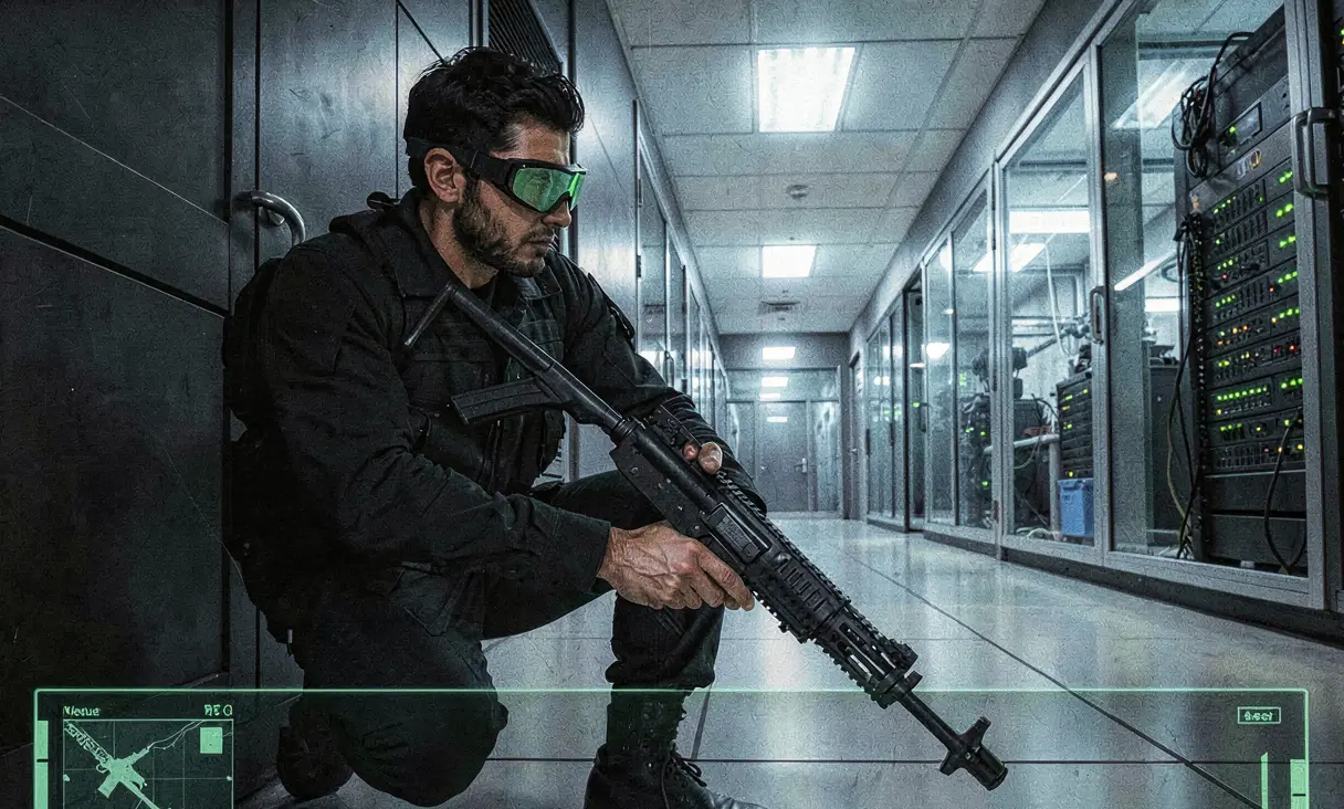 A weapons research facility